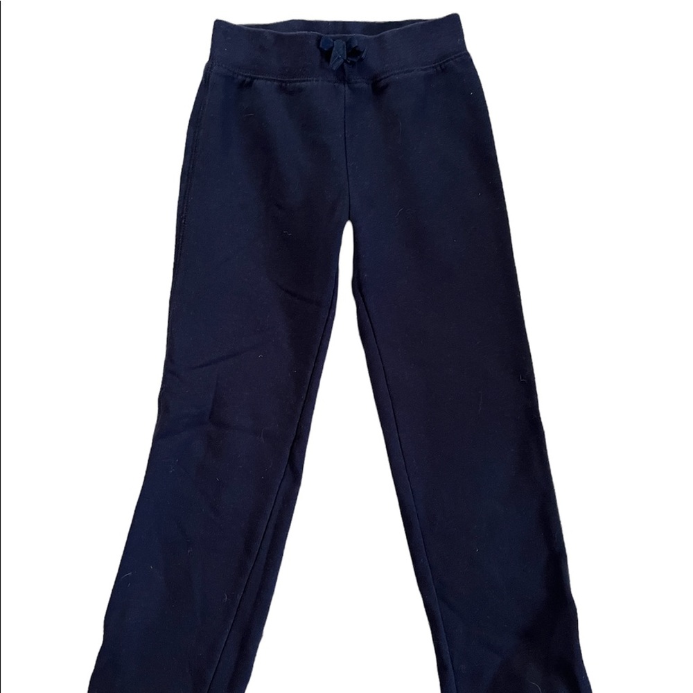 Navy Blue fleece lined uniform sweatpants